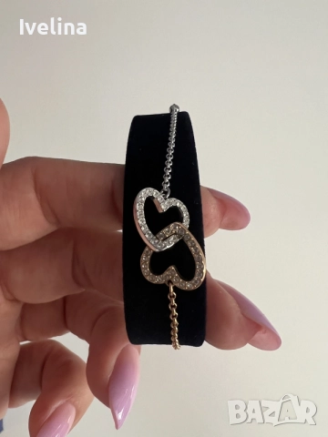 Гривна Swarovski, снимка 3 - Гривни - 56712499
