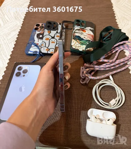 iPhone 13 Pro + AirPods Pro 2, снимка 5 - Apple iPhone - 56557294