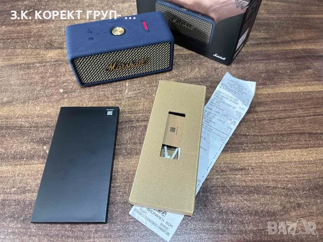 Безжична колонка Marshall Emberton III – като нова, снимка 3 - Bluetooth тонколони - 56552942
