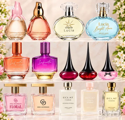 Lucia, Volare, Infinita, Love Potion, Eclat Femme - Oriflame / Орифлейм
