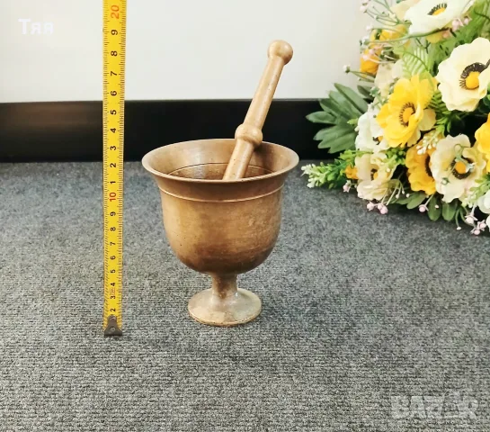Бронзово хаванче , снимка 3 - Антикварни и старинни предмети - 56647922