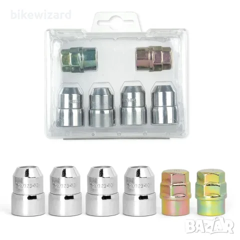 Секретни гайки M12x1.25  4 броя НОВИ