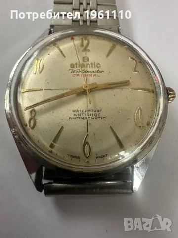 Часовник Atlantic Worldmaster Original., снимка 2 - Антикварни и старинни предмети - 56730059