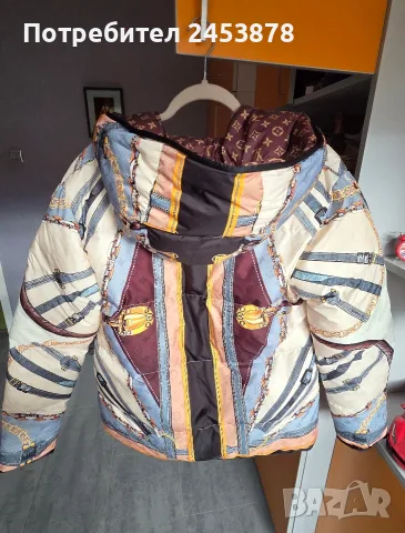 Дамско зимно яке Louis Vuitton , снимка 3 - Якета - 56598210