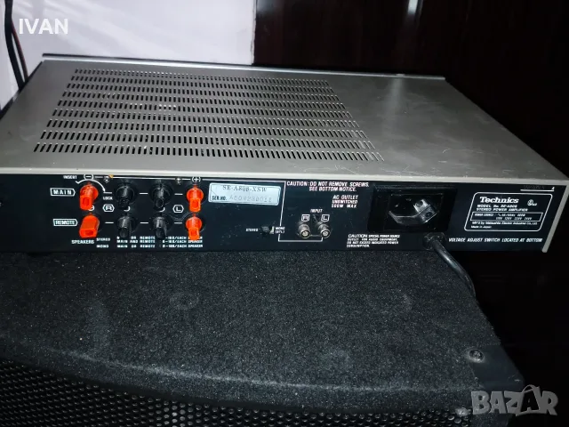 Продавам стъпало technics-se-a808, снимка 5 - Ресийвъри, усилватели, смесителни пултове - 56718725