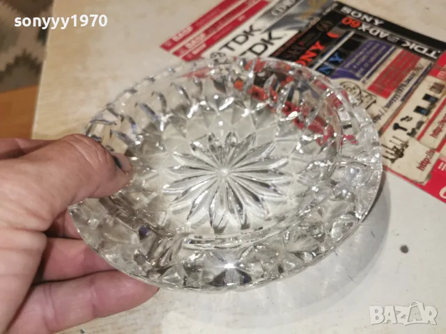КРИСТАЛЕН ПЕПЕЛНИК 2510260955L4, снимка 11 - Антикварни и старинни предмети - 56641936