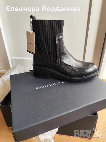 боти Tommy Hilfiger , снимка 3 - Дамски боти - 56642056