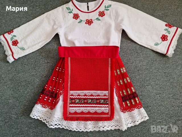 Народна носия  2-4 г - 35 €, снимка 6 - Детски комплекти - 56658142