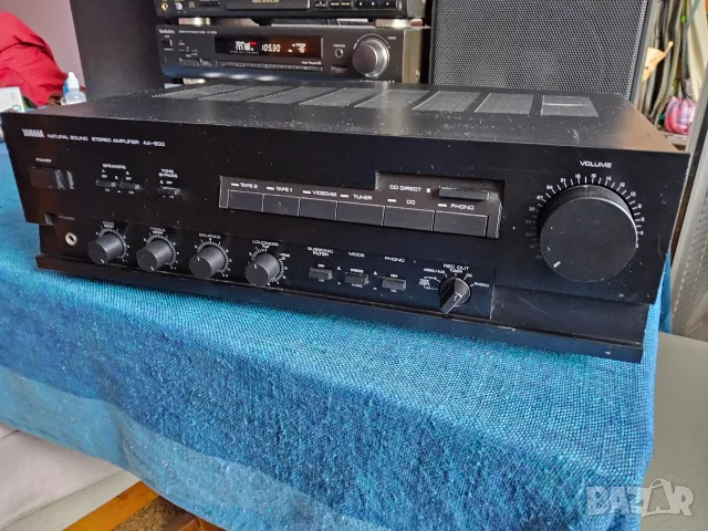 Стерео усилвател Yamaha AX-500, снимка 2 - Ресийвъри, усилватели, смесителни пултове - 56661195