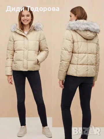 Дамско зимно яке Bershka (размер L)