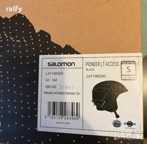 Каска Salomon Pioneer LT Access, снимка 4 - Зимни спортове - 56726152
