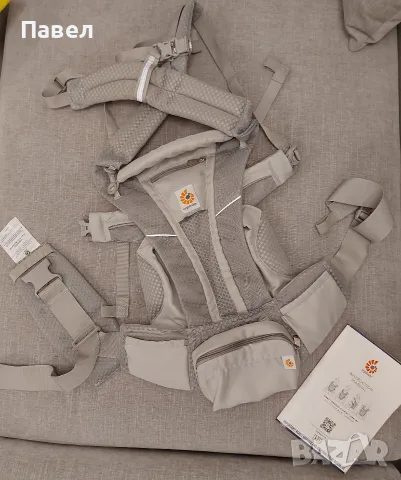 Ергономична раница Ergobaby Omni Breeze pearl gray