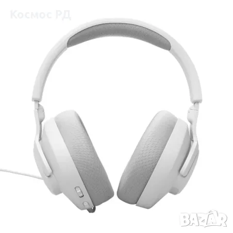 Гейминг слушалки JBL - Quantum 100M2, бели с кабел, снимка 3 - Слушалки за компютър - 56649533