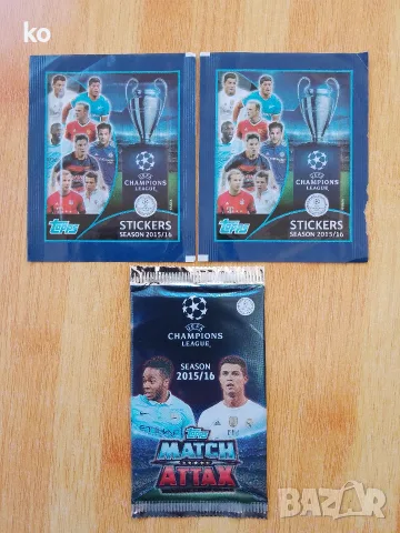 Topps champions league 2015/16, снимка 3 - Списания и комикси - 56647150