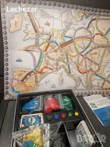 Ticket ro Ride настолна игра, снимка 3 - Настолни игри - 56742436