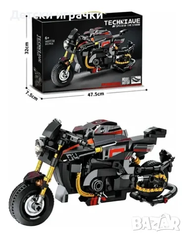 Конструктор Мотор Techniaue Speed of the Storm с 422 части 6+
