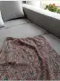 Дамска пола Mango в кафяво, снимка 1