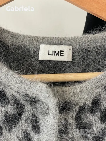 Пуловер с ангорска вълна Lime, снимка 5 - Блузи с дълъг ръкав и пуловери - 56633778
