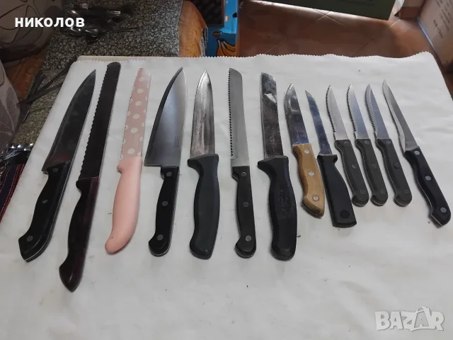 НОЖОВЕ КУХНЕНСКИ, снимка 9 - Прибори за хранене, готвене и сервиране - 56601319