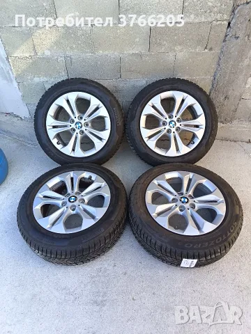 17ки джанти 5х112 от BMW със зимни гуми Pirelli 