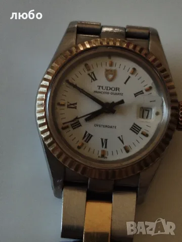 ЧАСОВНИК TUDOR PRINCESS-QUARTZ OYSTERDATE ROLEX Злато и Стомана 