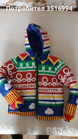 Детско яке Benetton , снимка 2 - Детски якета и елеци - 56718610