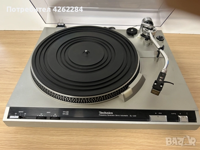 грамофон Technics-SL-220-отлично състояние