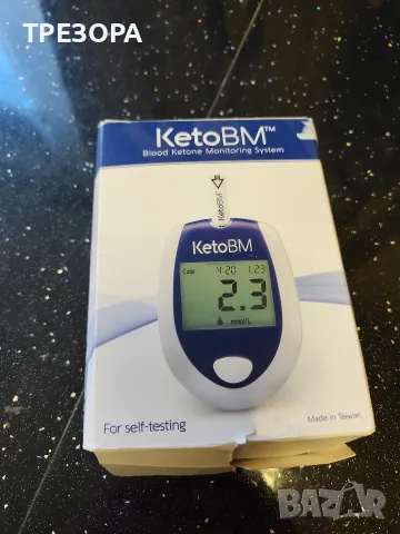 комплект за измерване на кетони в кръвта KetoBM Blood Ketone Monitoring System