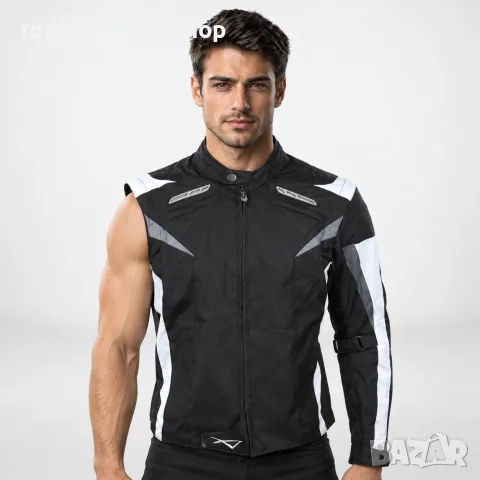 Apro Мъжко лятно текстилно мото яке XL, снимка 5 - Аксесоари и консумативи - 56590253
