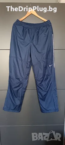 Nike storm fit мъжко долнище размер М зимно с подплата син цвят 