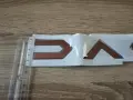 бронзов надпис Дачия Dacia нов стил, снимка 2