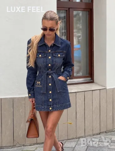 Pinko ✨Дамска Рокля , снимка 7 - Рокли - 56729538