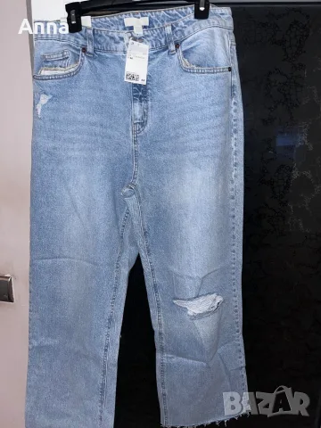 Дънки на H&M с етикет