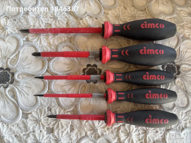 изолирани отвертки Cimco Germany