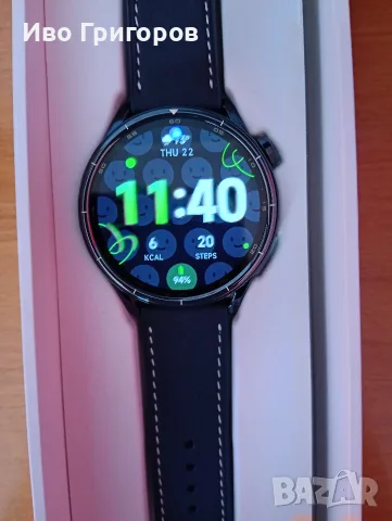 Xiaomi watch s5 blue ceramic , снимка 2 - Смарт часовници - 56614525