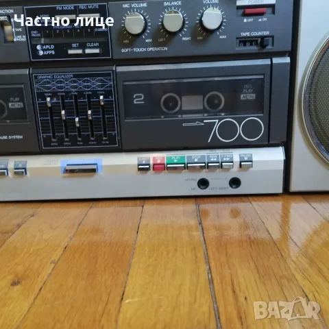 Sharp GF700Z радиокасетофон, снимка 16 - Радиокасетофони, транзистори - 56633321