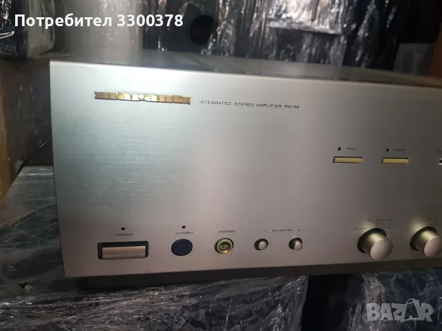 усилвател  marantz  pm68, снимка 2 - Ресийвъри, усилватели, смесителни пултове - 56555070