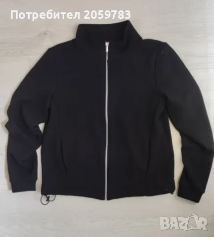 Дамско черно тънко  яке 