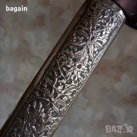 Крис със сребърна кания., снимка 4 - Антикварни и старинни предмети - 56707473