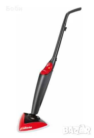 Парочистачка Vileda F18126, За паркет/теракот, 1550W, Червен/Черен, 28х20.5см
