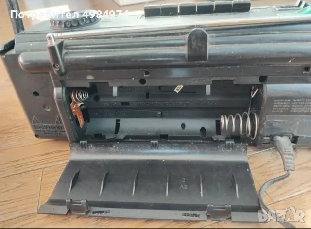 Philips D 8090/00 stereo radio cassette recorder, снимка 5 - Радиокасетофони, транзистори - 56593208