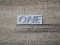 сребриста емблема MINI One, снимка 2
