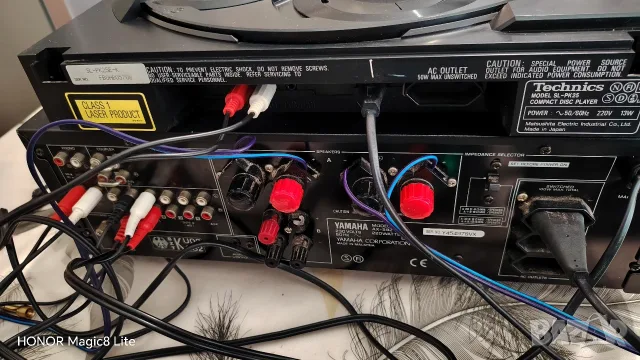 Рядък 5 CD changer Technics SL - PK25, снимка 7 - Аудиосистеми - 56627256