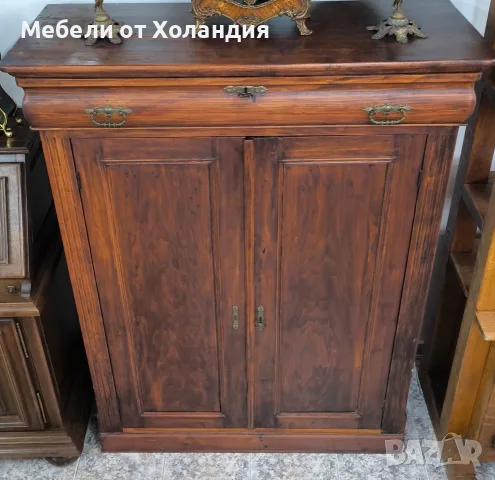 Старинен шкаф от дърво, снимка 4 - Шкафове - 56622564