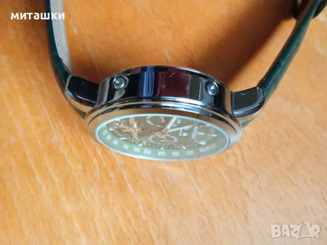 Мъжки часовник хронограф aвтоматик, снимка 3 - Мъжки - 56734457