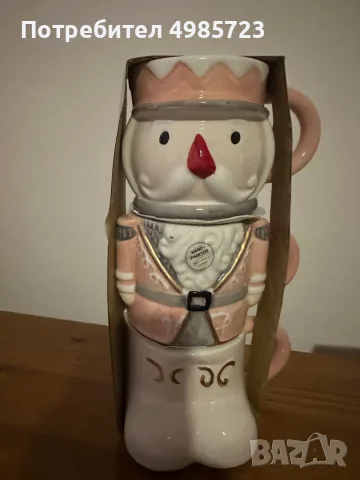 Комплект от 3 коледни чаши