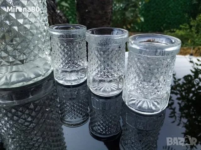 Ретро сервиз за ракия, снимка 4 - Сервизи - 56741626