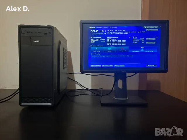 Компютър Intel Core i7-4820K, ASUS X79-DELUXE, 64GB DDR3 Corsair, SSD Kingston 480GB, be quiet! 500W