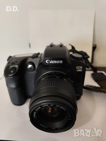 Canon D60 комплект, снимка 3 - Фотоапарати - 56637284