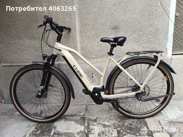 Cube Електрически алуминиев велосипед 28 цола